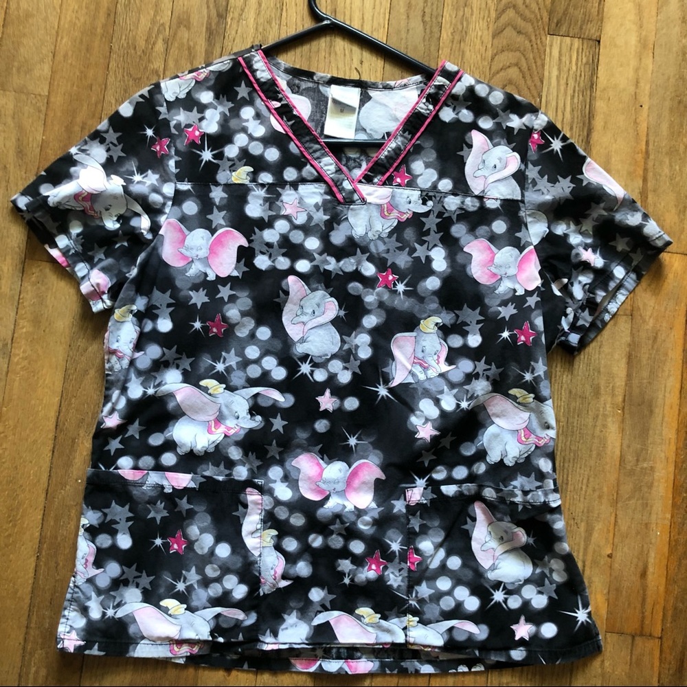 Disney Dumbo scrub top
